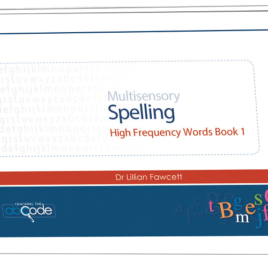 Multisensory Spelling High Frequency Words Level 1